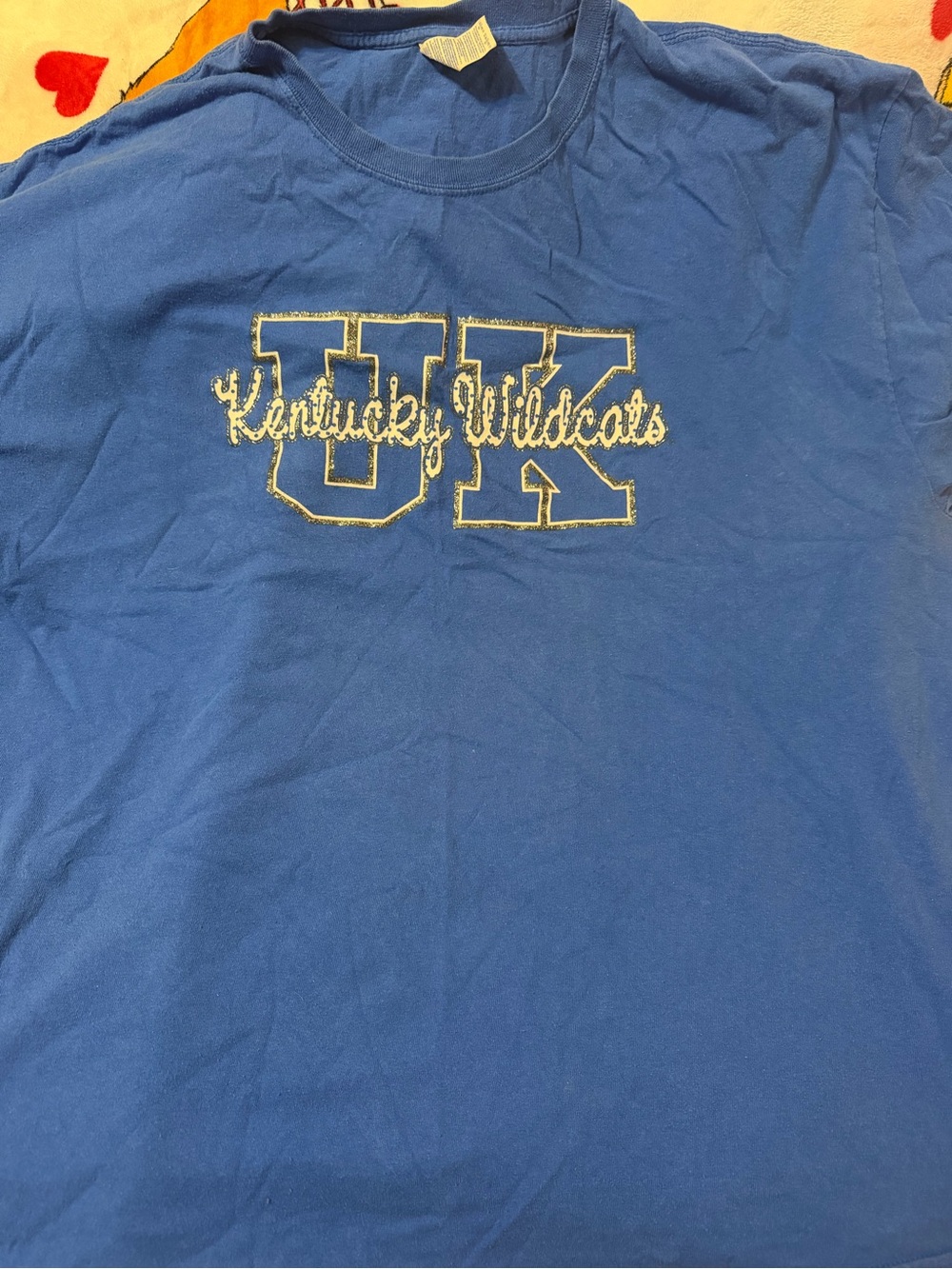 Gildan Royal Blue Kentucky Wildcats 'UK' Logo Tee